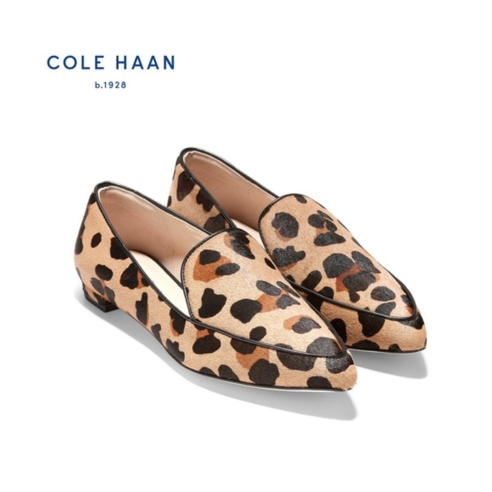 NWT - Cole Haan - Jaguar Print - Flat/ Loafers- SIZE 8.5